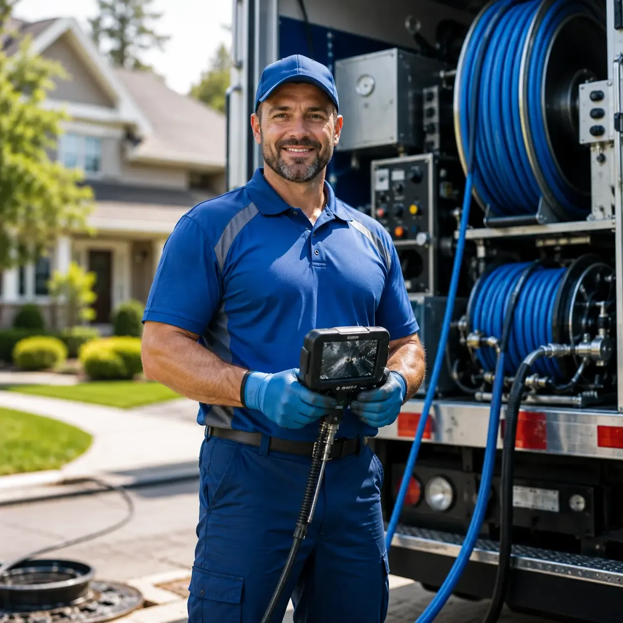 Local outdoor drain cleaning specialists in Christoval, TX
